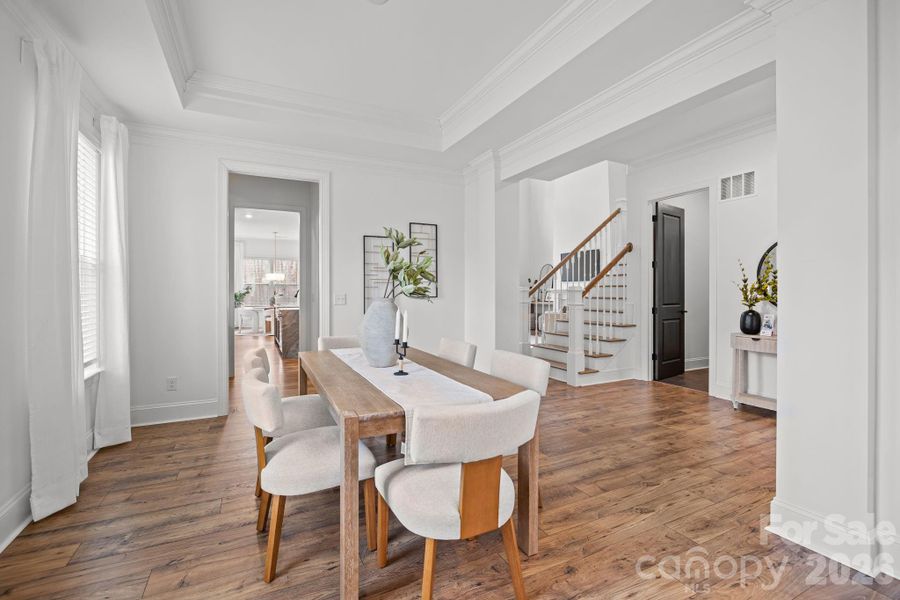 Furnished interior view inside a new home in , Indian Trail (Image 15).