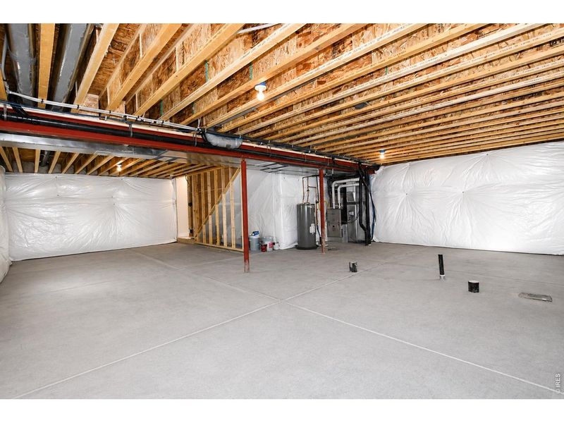 In-progress construction of a new home in , Johnstown, CO (Image 41).