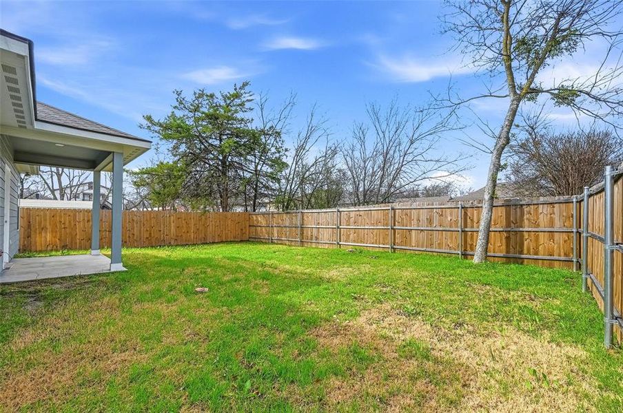 Exterior details and patio area of a home in , Greenville (Image 3). Exterior details and patio area of a home in , Greenville (Image 3).