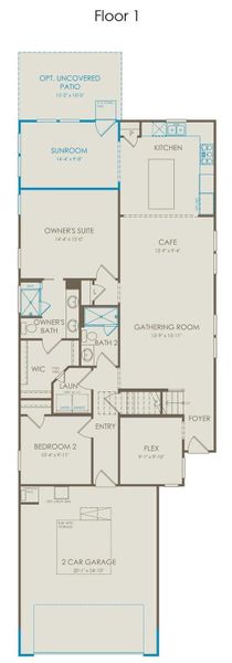 First floor layout