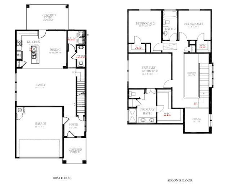 Visualize the thoughtful layout across two levels, featuring distinct living spaces and comfortable accommodations.