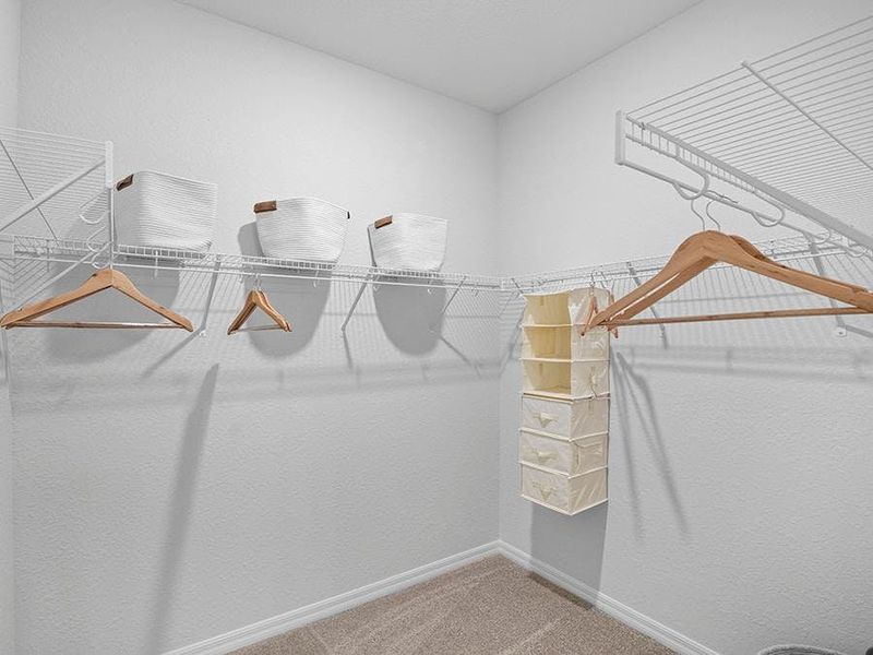And, your suite includes a large walk-in closet - Summerlyn II by Highland Homes
