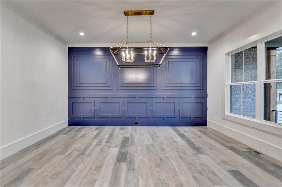 Furnished interior view inside a new home in , Buford (Image 5).