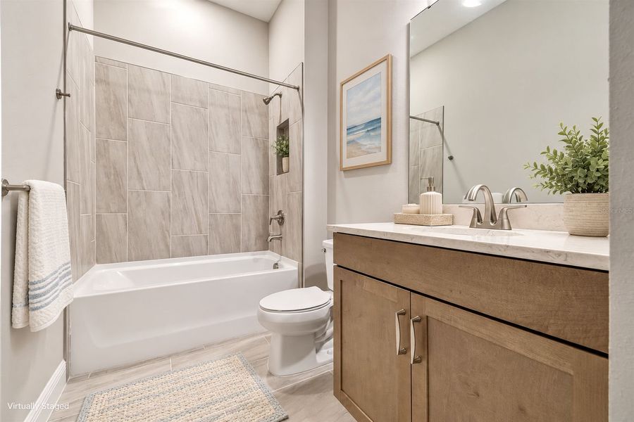 Furnished interior view inside a new home in River Preserve Estates, Parrish (Image 36).