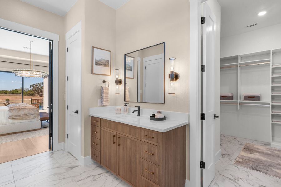 Furnished interior view inside a new home in Feathergrass, Georgetown (Image 10).