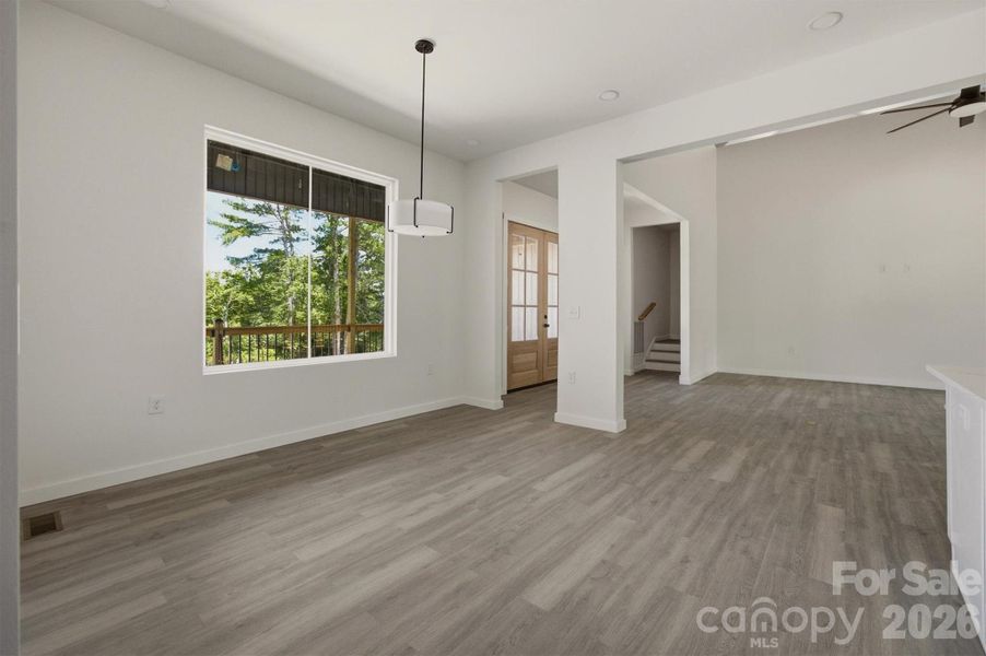 Spacious, unfurnished interior of a new home in , Morganton (Image 39).