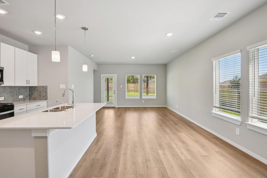 Spacious, unfurnished interior of a new home in Pine Lake Cove - Traditional Series, Montgomery (Image 42). Spacious, unfurnished interior of a new home in Pine Lake Cove - Traditional Series, Montgomery (Image 42).