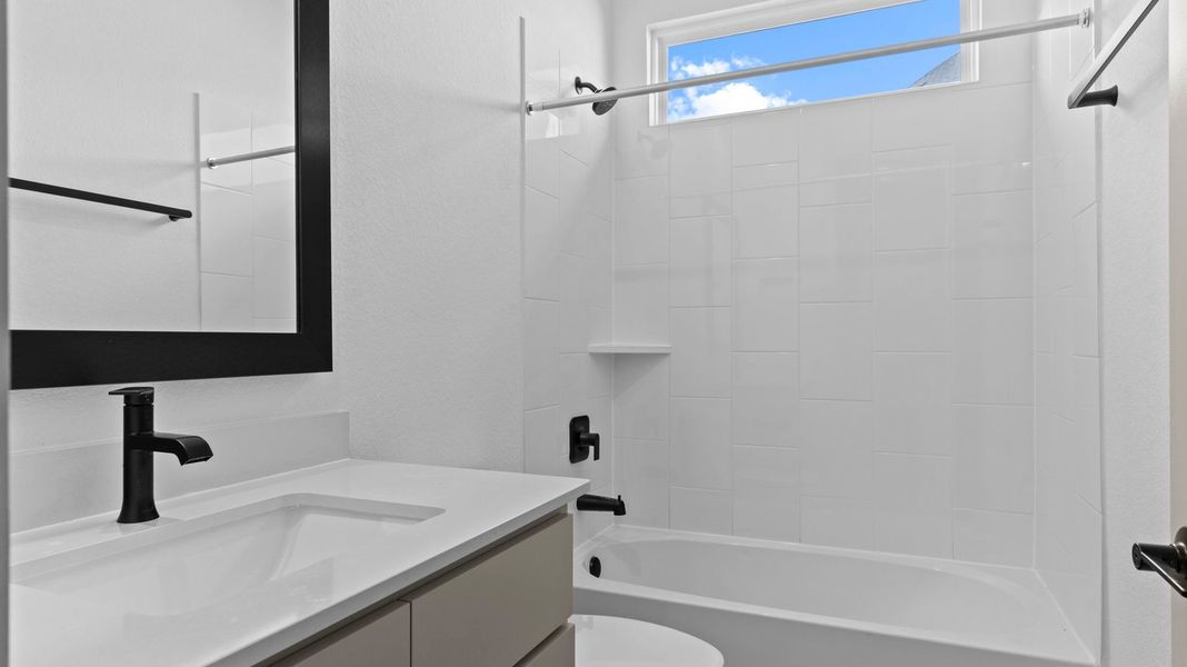 Representative furnished interior of a home built from the Cardinale by D.R. Horton in Westland Ranch 60' Homesites, League City (Image 19). Representative furnished interior of a home built from the Cardinale by D.R. Horton in Westland Ranch 60' Homesites, League City (Image 19).