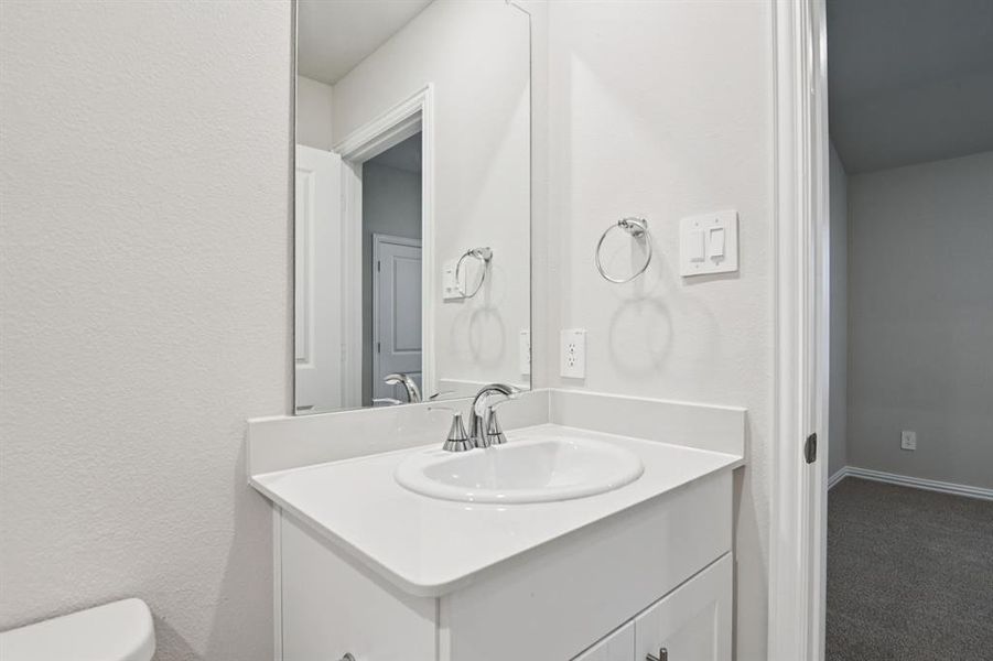 Furnished interior view inside a new home in Lakehaven - Signature Series, Farmersville (Image 13). Furnished interior view inside a new home in Lakehaven - Signature Series, Farmersville (Image 13).