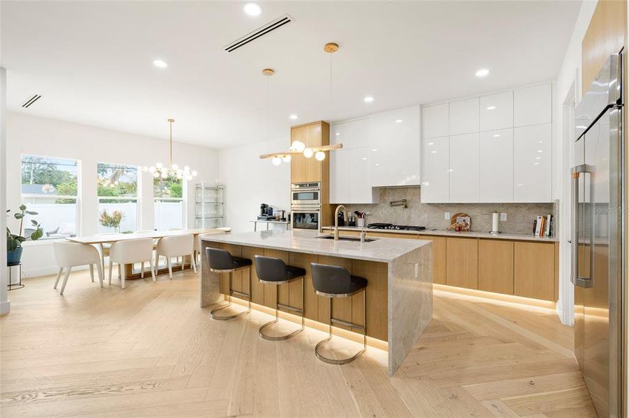 Furnished interior view inside a new home in , Tampa (Image 8).