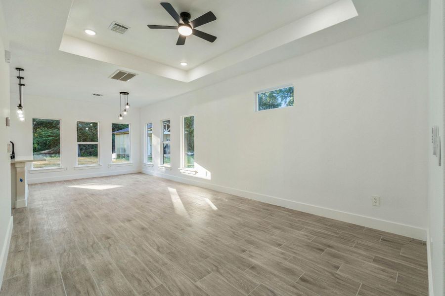 Spacious, unfurnished interior of a new home in , Willis (Image 18). Spacious, unfurnished interior of a new home in , Willis (Image 18).