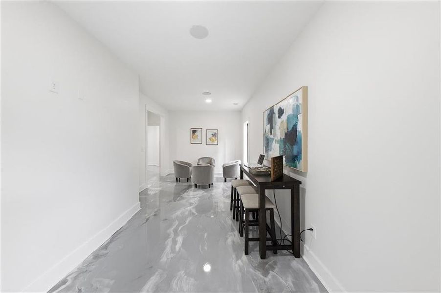Furnished interior view inside a new home in , Brookhaven (Image 31).
