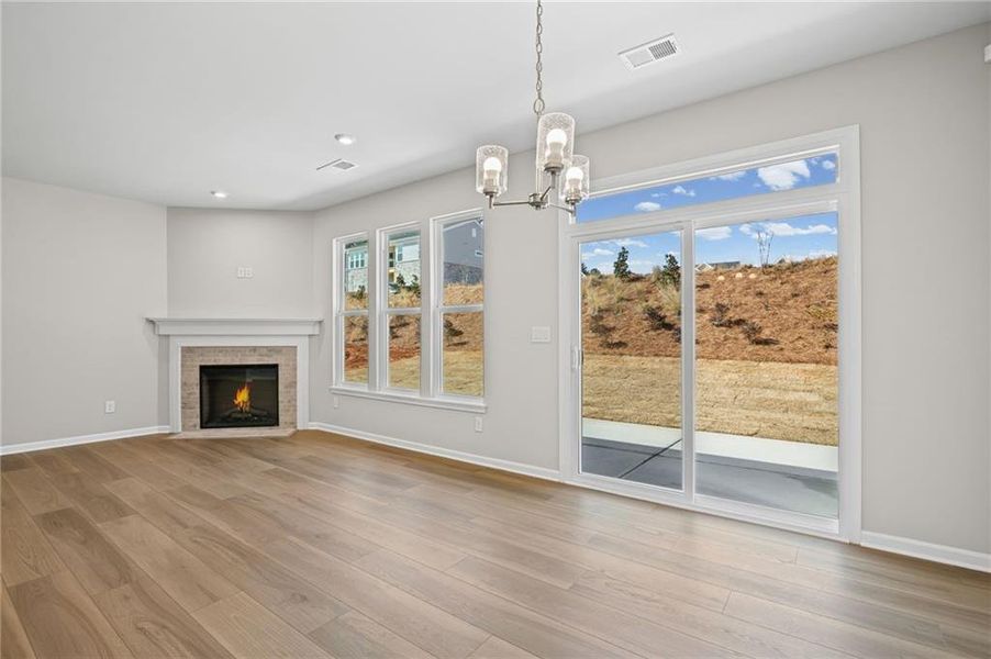Spacious, unfurnished interior of a new home in Easton Park, Dallas (Image 14).