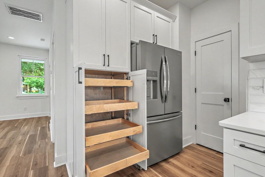Furnished interior view inside a new home in , Charleston (Image 9).