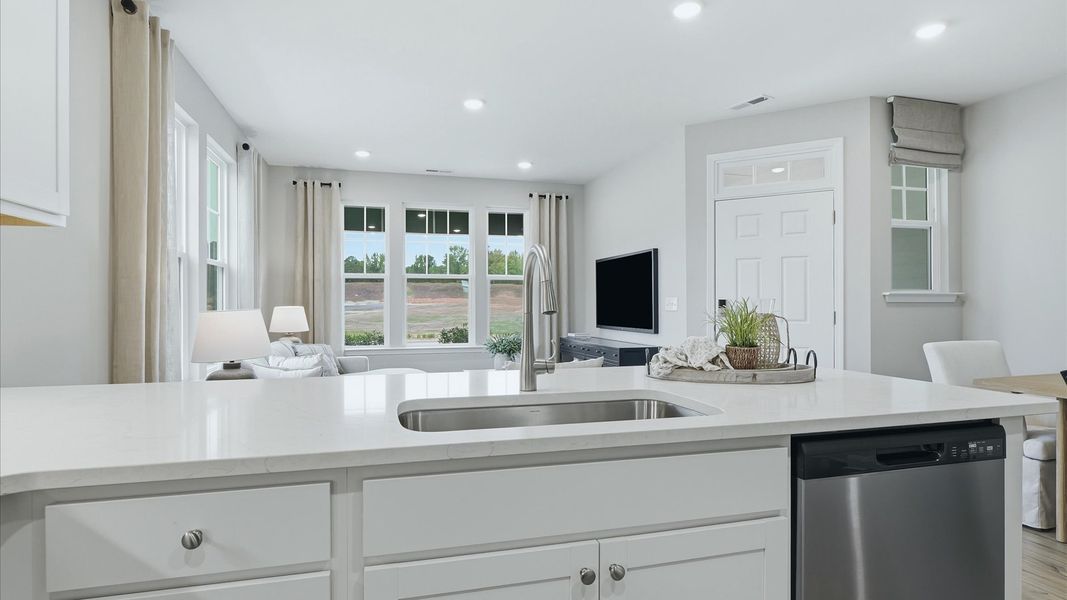 Representative furnished interior of a home built from the Winchester by DRB Homes in Mason Grove, Franklinton (Image 30).