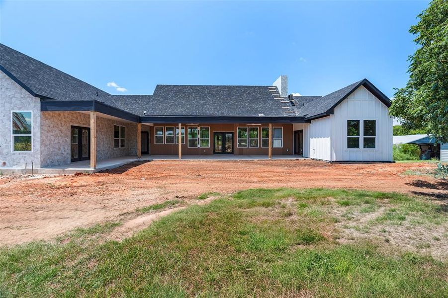Front exterior of a new home in , Joshua, TX, highlighting curb appeal (Image 26).