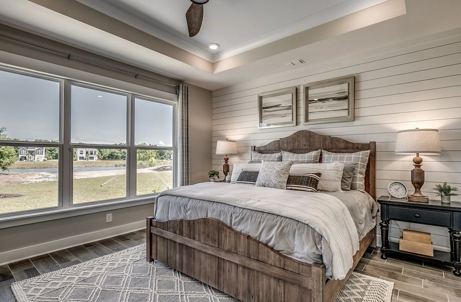 Representative furnished interior of a home built from the Persimmon by Beazer Homes in Northbrook, Murrells Inlet (Image 14).