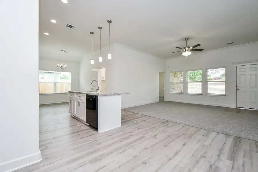 Furnished interior view inside a new home in , Houston (Image 13). Furnished interior view inside a new home in , Houston (Image 13).