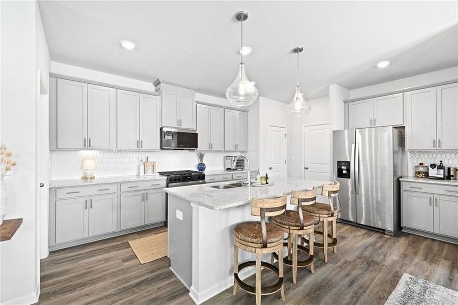 Furnished interior view inside a new home in , Mableton (Image 8).