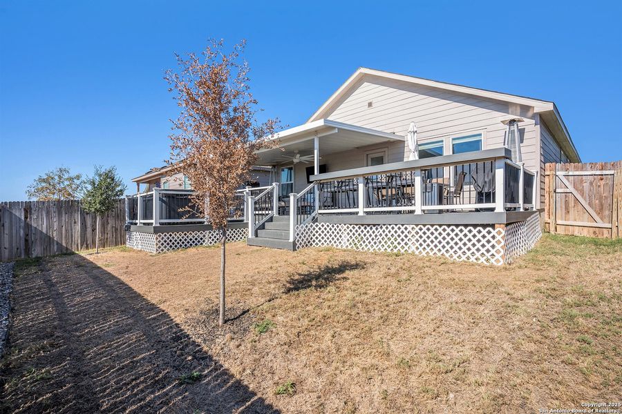 Exterior details and patio area of a home in Mission del Lago: Watermill Collection, San Antonio (Image 25). Exterior details and patio area of a home in Mission del Lago: Watermill Collection, San Antonio (Image 25).