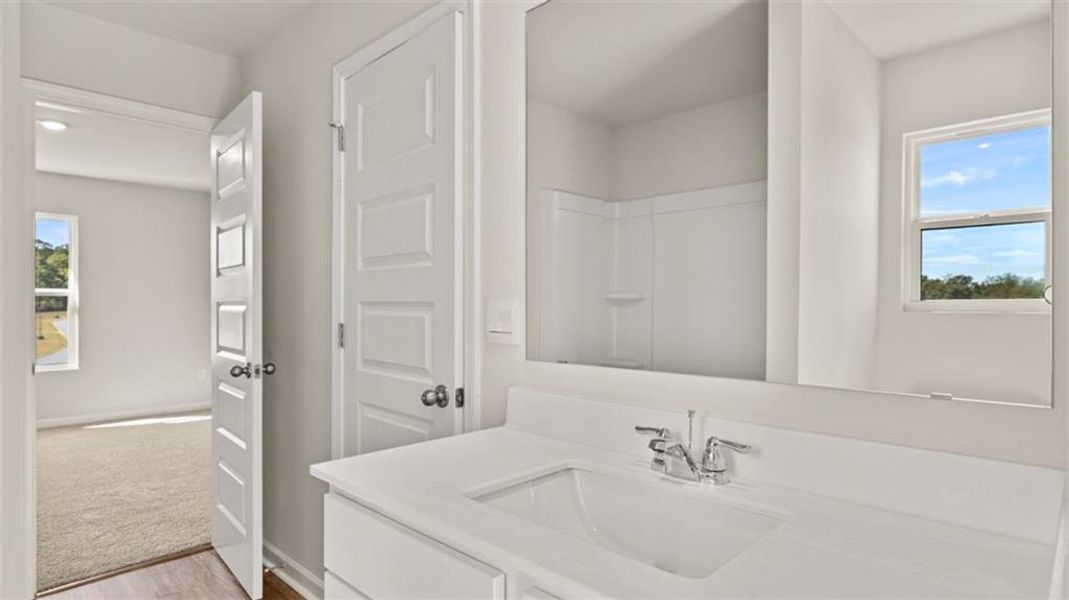 Furnished interior view inside a new home in Cedar Ridge - Locust Grove Station, Locust Grove (Image 11).