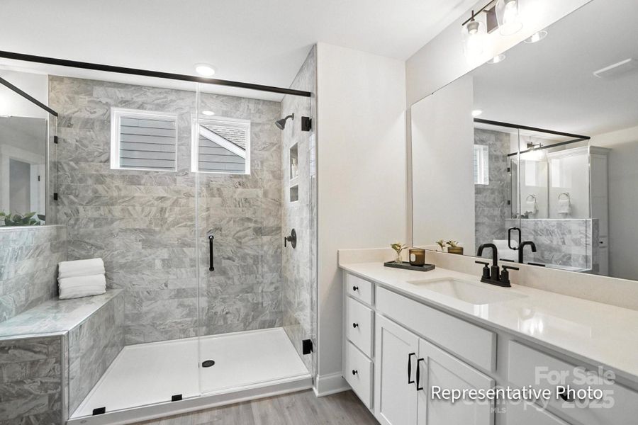 Furnished interior view inside a new home in Ashton Park, Monroe (Image 40).