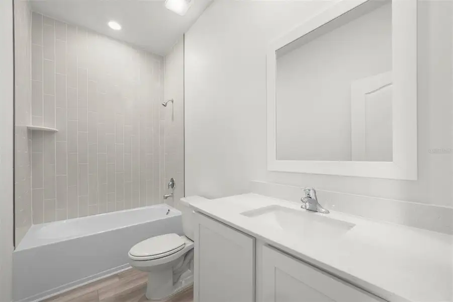 Furnished interior view inside a new home in Tula Parc, Astatula (Image 8). Furnished interior view inside a new home in Tula Parc, Astatula (Image 8).