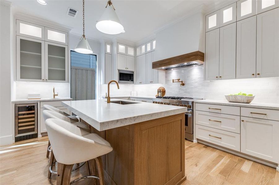 Furnished interior view inside a new home in , University Park (Image 20).
