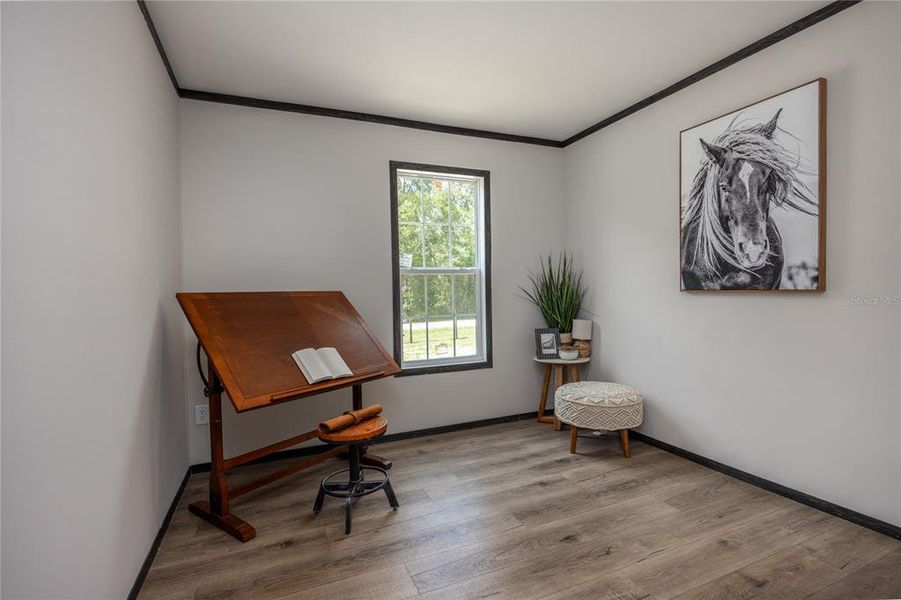 Furnished interior view inside a new home in , Fort White (Image 5).