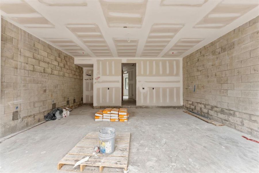 In-progress construction of a new home in , Tampa, FL (Image 18).