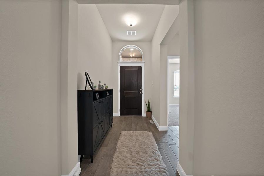 Furnished interior view inside a new home in Pecan Square, Northlake (Image 10).