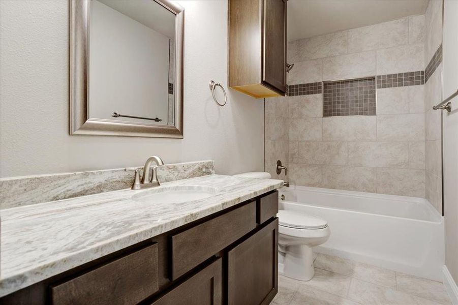 Furnished interior view inside a new home in , Sherman (Image 6).