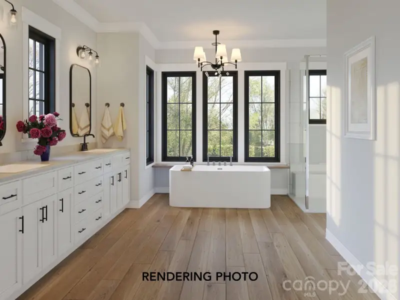 RENDERING PHOTO - Primary Bathroom