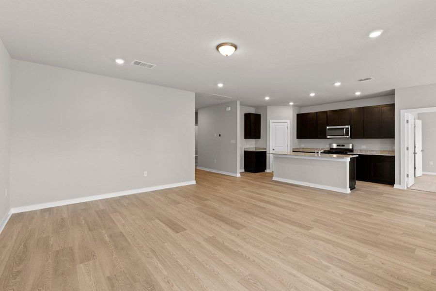 From Family Room to Open Concept Kitchen