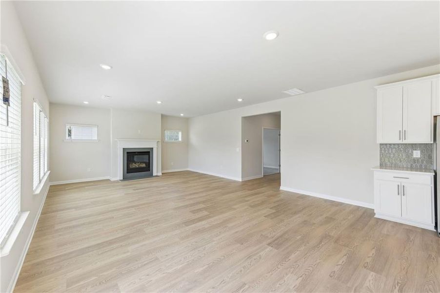 Spacious, unfurnished interior of a new home in Parkside at Grayson, Grayson (Image 38).