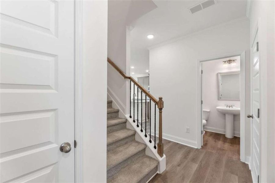 Spacious, unfurnished interior of a new home in Porter Reserve, Decatur (Image 26). Spacious, unfurnished interior of a new home in Porter Reserve, Decatur (Image 26).