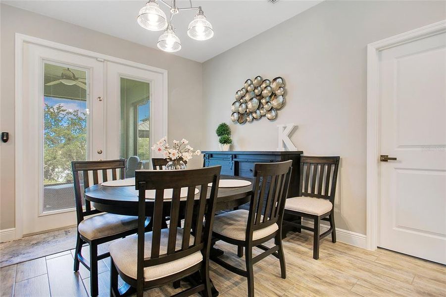 Furnished interior view inside a new home in , Deltona (Image 10).