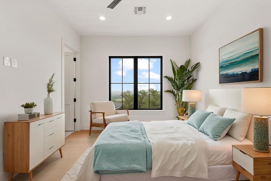 Furnished interior view inside a new home in , Dripping Springs (Image 12).