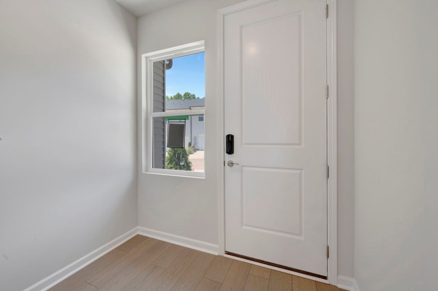 Spacious, unfurnished interior of a new home in Amplitude, Charlotte (Image 13). Spacious, unfurnished interior of a new home in Amplitude, Charlotte (Image 13).