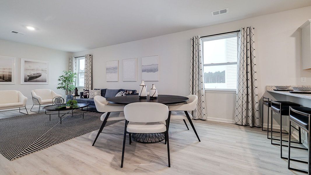 Furnished interior view inside a new home in Palm Ridge, Guyton (Image 4).