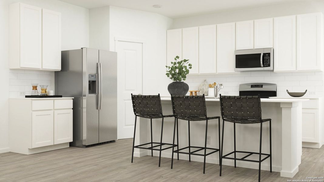 Furnished interior view inside a new home in Kyndwood, New Braunfels (Image 25). Furnished interior view inside a new home in Kyndwood, New Braunfels (Image 25).