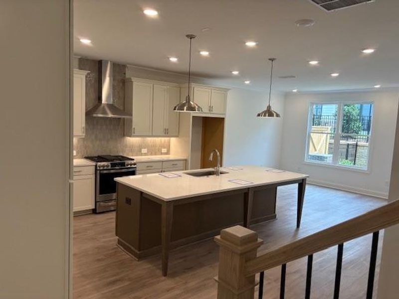 Furnished interior view inside a new home in Millcroft Townhomes, Buford (Image 12).