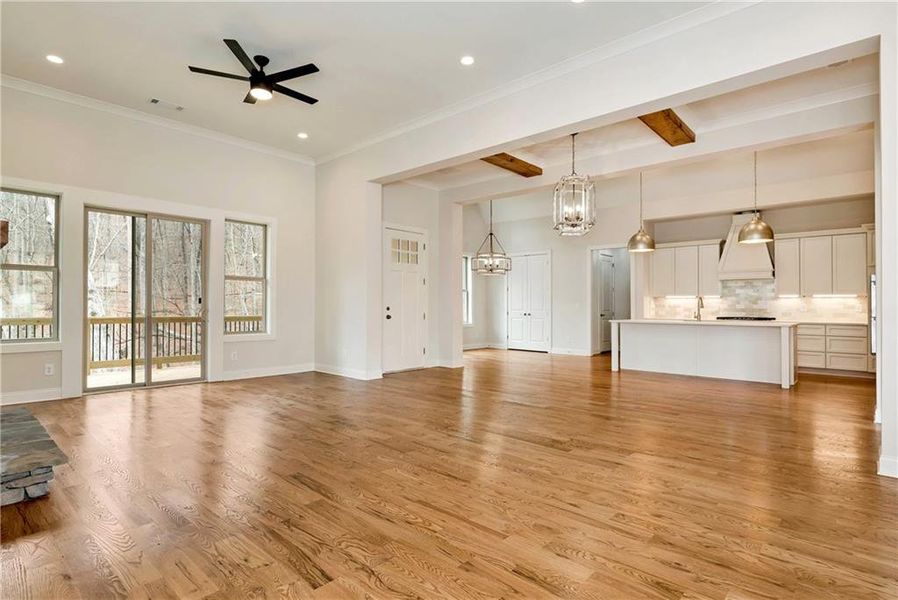 Spacious, unfurnished interior of a new home in , Dahlonega (Image 13).