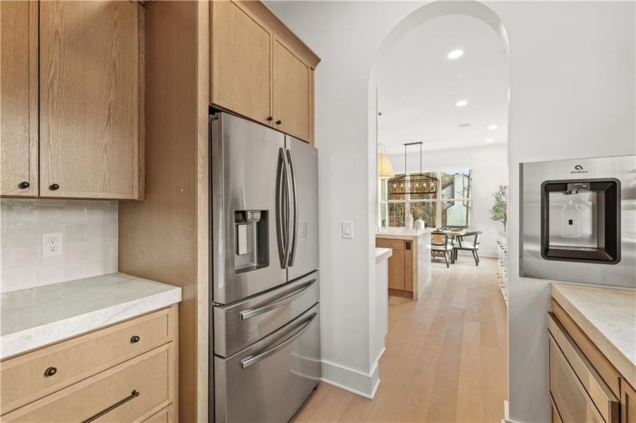 Furnished interior view inside a new home in , Johns Creek (Image 16).