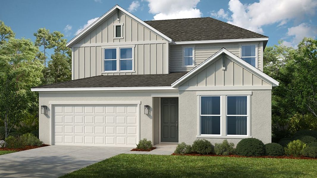 Representative exterior photo of a completed home built from the Montauk by Taylor Morrison in Timber Ridge, Plant City, FL (Image 17).