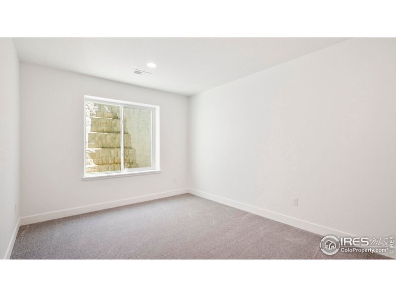 3rd bedroom in Basement 3rd bedroom in Basement