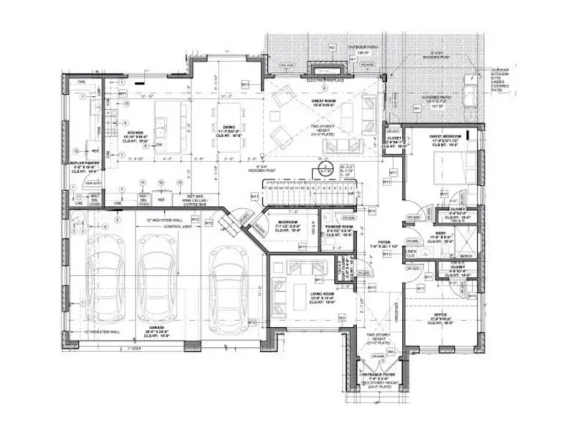 2D floor plan layout of this home in , Lawrenceville, GA (Image 3).