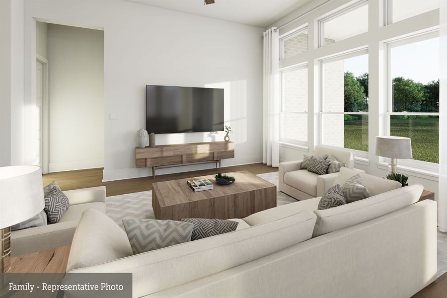 The Ariella - Family Room The Ariella - Family Room