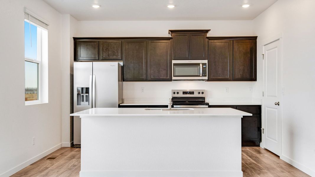 Furnished interior view inside a new home in Vista Meadows, Fort Lupton (Image 4).