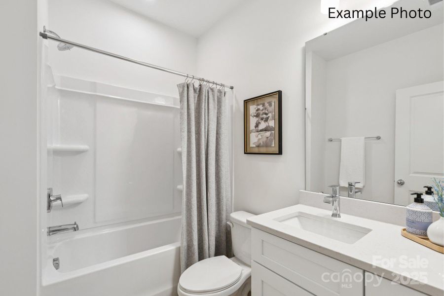 Furnished interior view inside a new home in , Charlotte (Image 16).